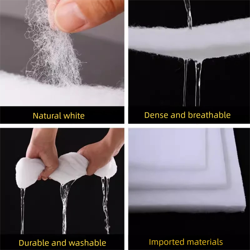 100x100cm White DIY Filter Cot - đánh giá và giá Cleaner Fish Aquarium