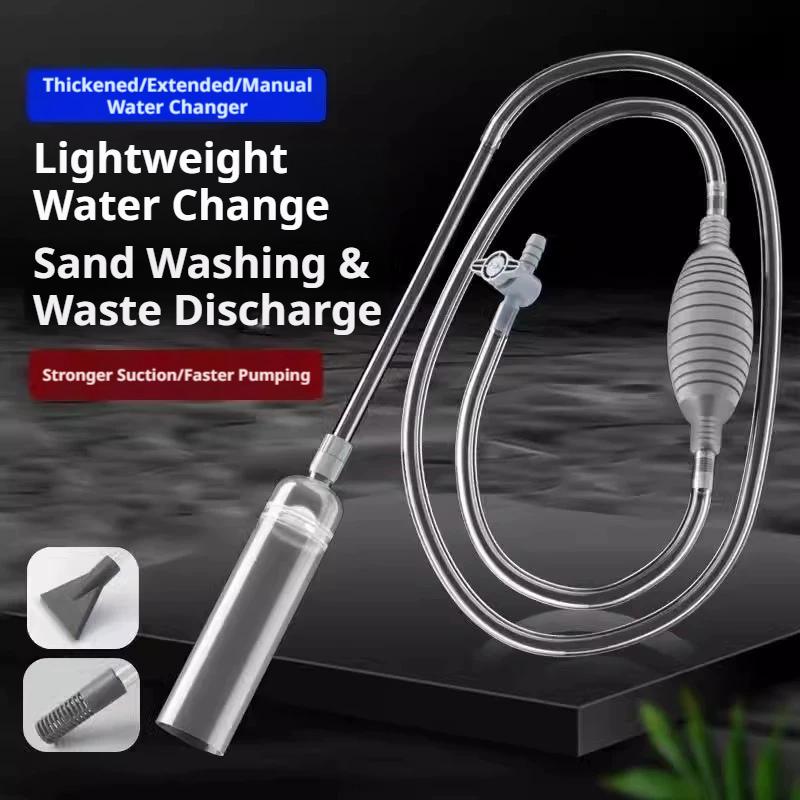 Manual Aquarium Siphon Fish Ta - đánh giá và giá Cleaner Fish Aquarium