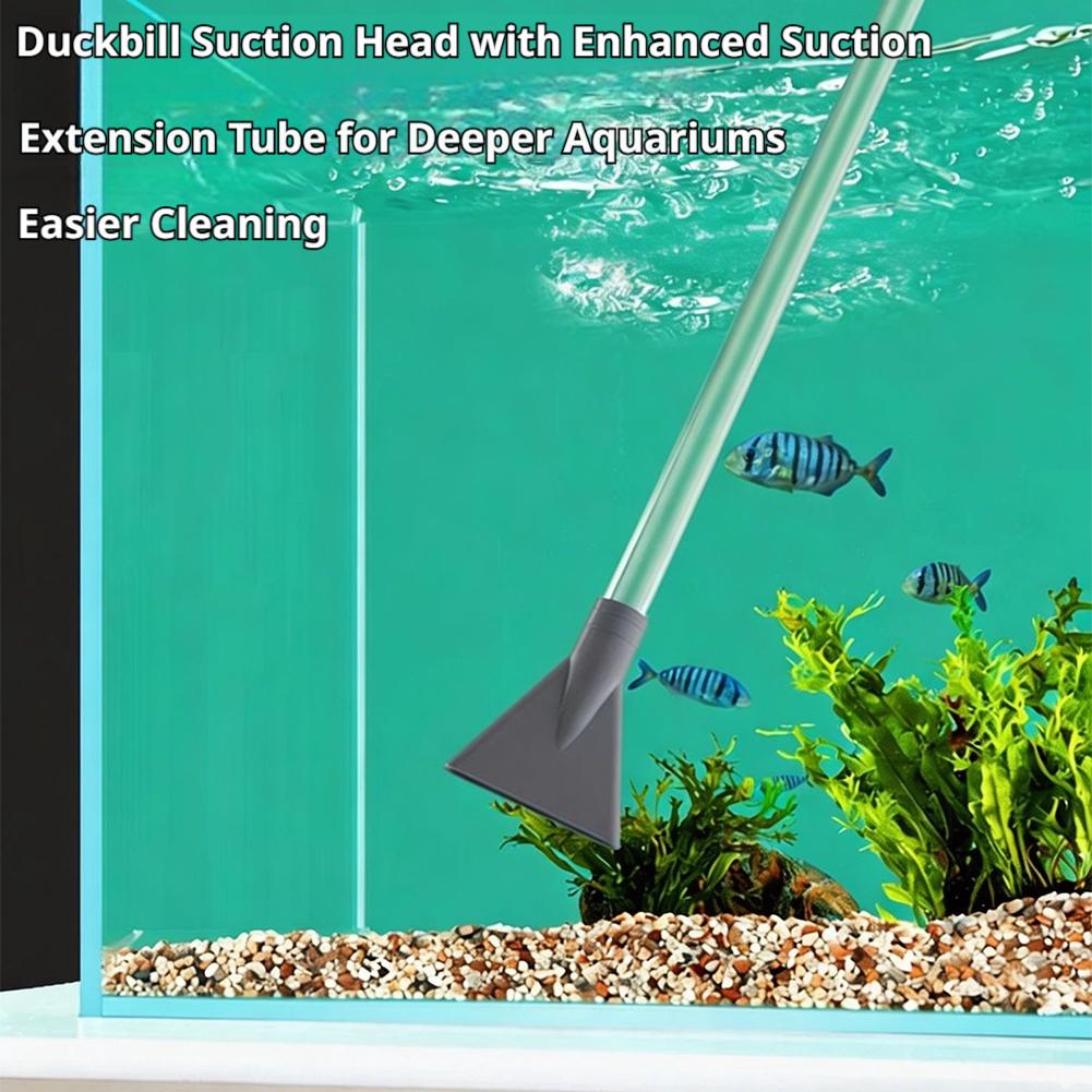 Manual Aquarium Siphon Fish Ta - đánh giá và giá Cleaner Fish Aquarium