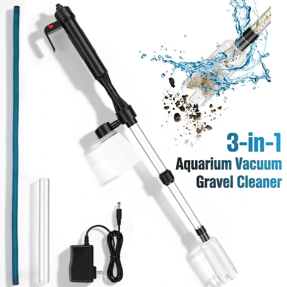 Aquarium Vacuum Gravel Cleaner - đánh giá và giá Cleaner Fish Aquarium