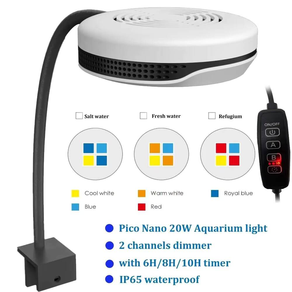 20W Full Spectrum Spectra SP20 - đánh giá và giá Refugium Light Nano