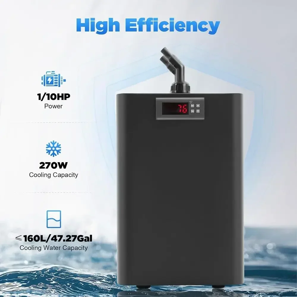110V Air-Cooled Aquarium Chill - đánh giá và giá Aquarium Fish Market