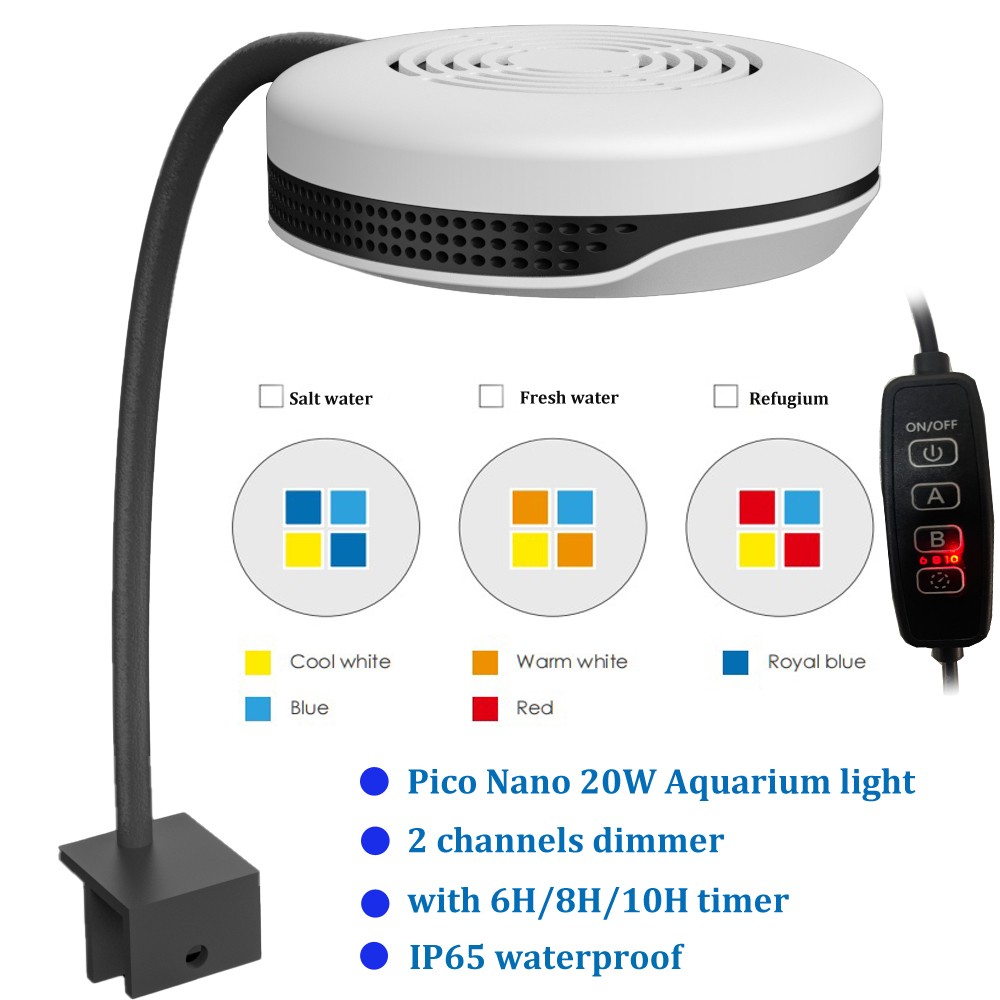 Spectra SP20 Nano tank Aquariu - đánh giá và giá Refugium Light Nano