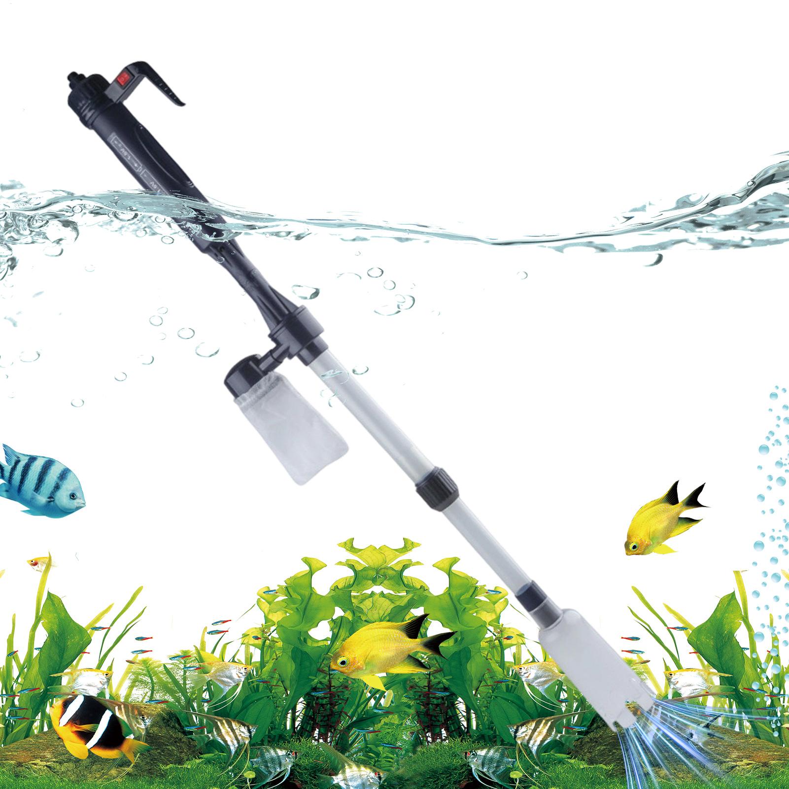Aquarium Gravel Cleaner Telesc - đánh giá và giá Cleaner Fish Aquarium